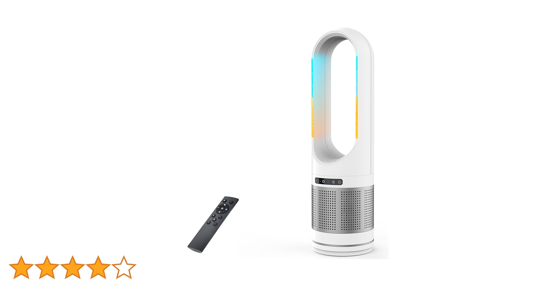 Amazon | 【2025最新空気浄化・羽無し・冷暖兼用】タワーファン